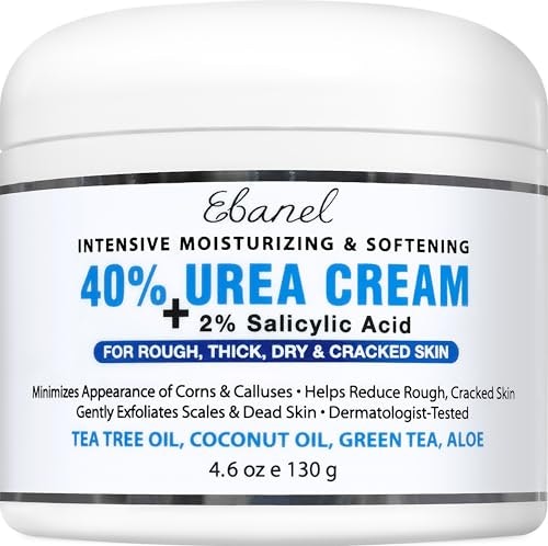 Ebanel 40% Urea and 2% Salicylic Acid Foot Cream: $13.50 Ebanel 40% Urea and 2% Salicylic Acid Foot Cream: $13.50