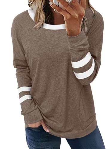 Angerella Women's Long Sleeve Color Block Tunic Sweatshirt: $14.98 Angerella Women's Long Sleeve Color Block Tunic Sweatshirt: $14.98