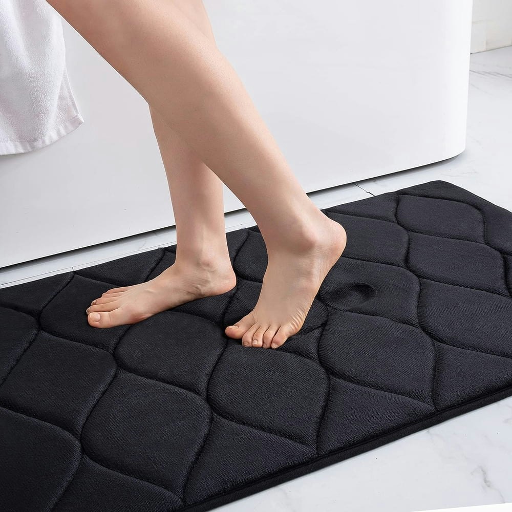 17" x 24" Smiry Memory Foam Bath Mat: $8.09