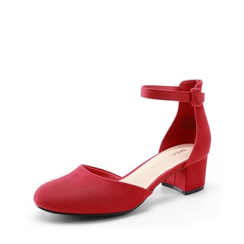 Dream Pairs Women's Round Toe Low Block Heel Pumps: $28.98 Dream Pairs Women's Round Toe Low Block Heel Pumps: $28.98