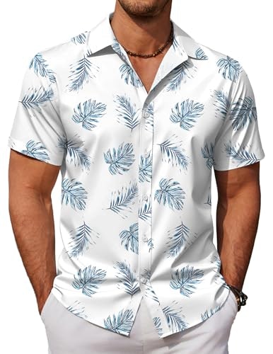 Coofandy Men's Floral Short Sleeve Hawaiian Shirt: $16.99 Coofandy Men's Floral Short Sleeve Hawaiian Shirt: $16.99