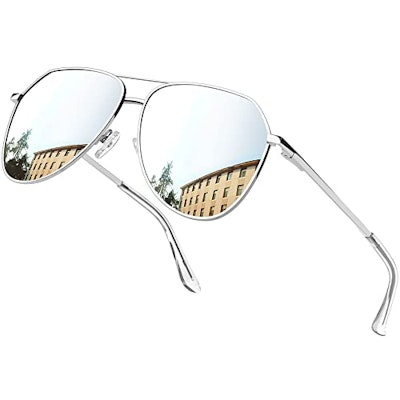 Joopin Oversized Polarized Aviation Sunglasses for $12 + free shipping w/ Prime