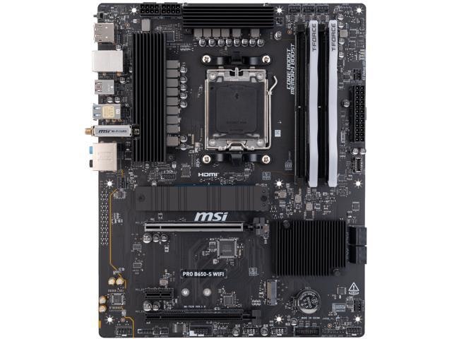 MSI PRO B650-S WiFi ATX Motherboard, 16GB DDR5 RAM, and 500GB NVMe SSD DIY Kit: $449.99 MSI PRO B650-S WiFi ATX Motherboard, 16GB DDR5 RAM, and 500GB NVMe SSD DIY Kit: $449.99