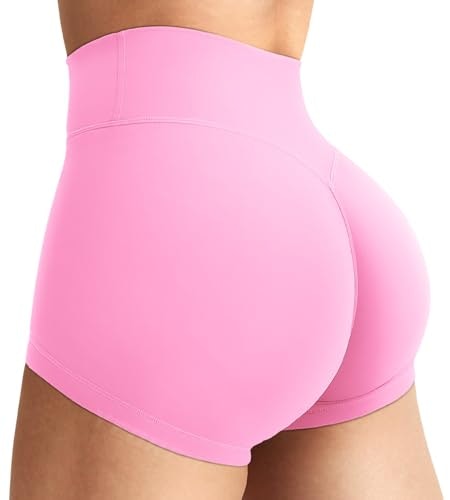 Yeoreo Women's 2.5-inch High Waist Seamless Workout Shorts: $19.97