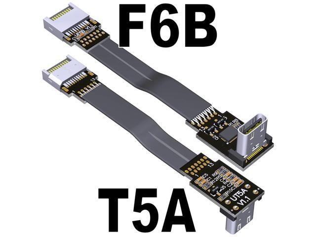 ADT 15cm USB 3.1 Type-C Female to Type-E Male 90-Degree Adapter Cable: $39.65 ADT 15cm USB 3.1 Type-C Female to Type-E Male 90-Degree Adapter Cable: $39.65
