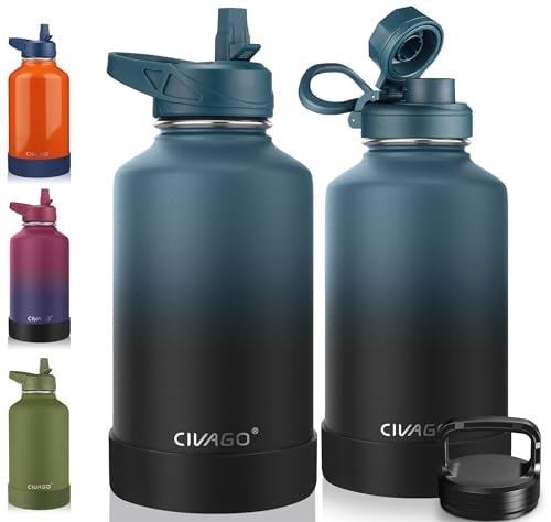 Civago 64oz Insulated Stainless Steel Water Bottle: $26.77 Civago 64oz Insulated Stainless Steel Water Bottle: $26.77