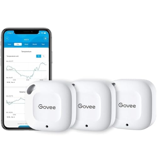 Govee Bluetooth Thermometer Hygrometer 3-Pack: $33.98 Govee Bluetooth Thermometer Hygrometer 3-Pack: $33.98