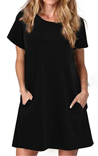 Alaster Women's Casual Beach Tunic T-Shirt Dress: $16.99 Alaster Women's Casual Beach Tunic T-Shirt Dress: $16.99