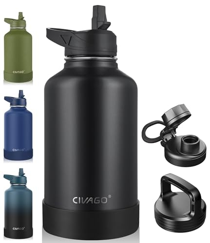 Civago 64oz Insulated Stainless Steel Water Bottle: $20.98 Civago 64oz Insulated Stainless Steel Water Bottle: $20.98