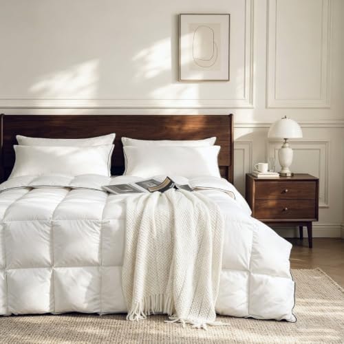 Twin White Goose Down Fiber Comforter: $88.39 Twin White Goose Down Fiber Comforter: $88.39