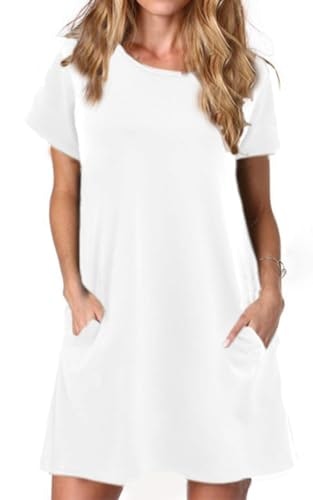 Alaster Women's Short Sleeve Tunic T-Shirt Dress: $16.99 Alaster Women's Short Sleeve Tunic T-Shirt Dress: $16.99