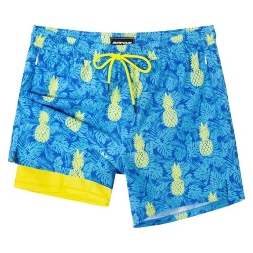 Surf Cuz Men's Compression Liner Swim Trunks: $26.99 Surf Cuz Men's Compression Liner Swim Trunks: $26.99