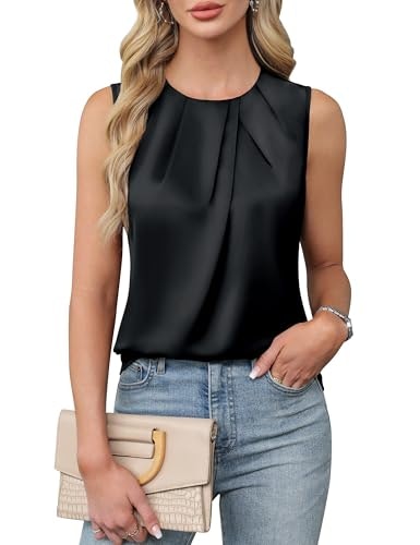 Blooming Jelly Women's Sleeveless Business Casual Tank Top: $13.99 Blooming Jelly Women's Sleeveless Business Casual Tank Top: $13.99