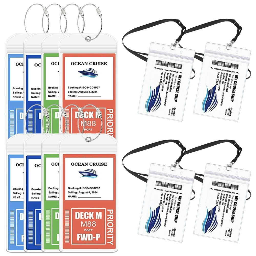 Prdigy Cruise Luggage Tags and ID Holder 12-Pack: $9.02 Prdigy Cruise Luggage Tags and ID Holder 12-Pack: $9.02