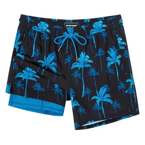 Surf Cuz Men's Compression Lined 5-Inch Swim Trunks: $28.04 Surf Cuz Men's Compression Lined 5-Inch Swim Trunks: $28.04