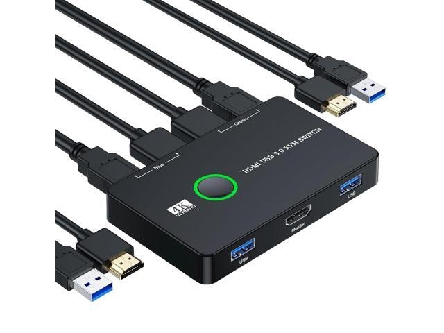 2-Port USB 3.0 HDMI KVM Switch: $44.82 2-Port USB 3.0 HDMI KVM Switch: $44.82