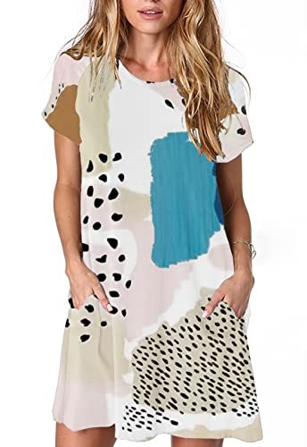 Alaster Queen Women's Plus Size Casual T-Shirt Dress: $16.99 Alaster Queen Women's Plus Size Casual T-Shirt Dress: $16.99