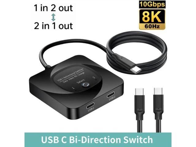Bi-Directional USB C Switcher Splitter: $48.39 Bi-Directional USB C Switcher Splitter: $48.39