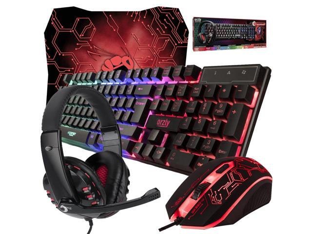 4-in-1 Wired RGB Gaming Keyboard, Mouse, Mouse Pad, and Headset Bundle: $79.95 4-in-1 Wired RGB Gaming Keyboard, Mouse, Mouse Pad, and Headset Bundle: $79.95