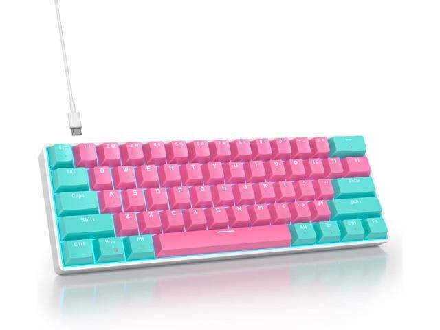 60% Wired Mechanical Gaming Keyboard with Linear Red Switches: $64.33 60% Wired Mechanical Gaming Keyboard with Linear Red Switches: $64.33