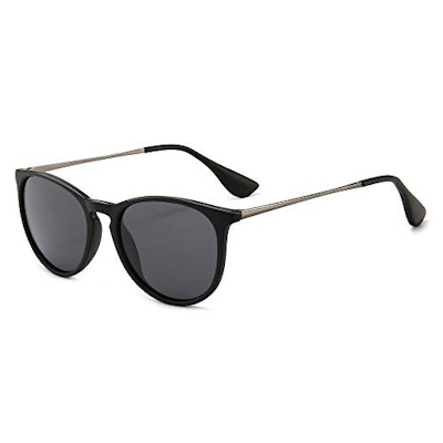 Sungait Vintage Round Sunglasses for $14 + free shipping w/ Prime