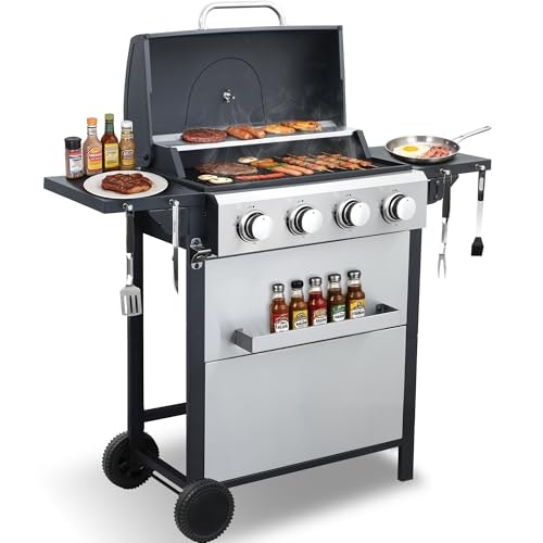 Lmnochm 4-Burner 40,000 BTU Propane Grill: $179.96 Lmnochm 4-Burner 40,000 BTU Propane Grill: $179.96