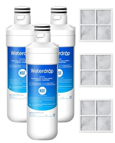 Waterdrop Refrigerator Water and Air Filter 3-Pack: $22.99 Waterdrop Refrigerator Water and Air Filter 3-Pack: $22.99