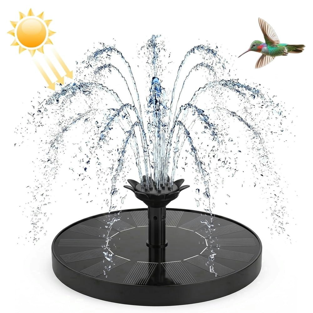 Kidsjoy Solar-Powered Bird Bath Fountain: $10.29 Kidsjoy Solar-Powered Bird Bath Fountain: $10.29