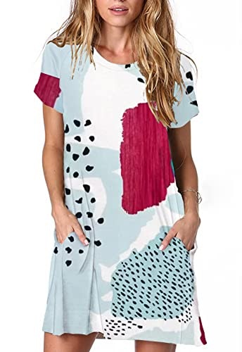 Alaster Women's Short Sleeve Casual Midi Dress: $16.99 Alaster Women's Short Sleeve Casual Midi Dress: $16.99