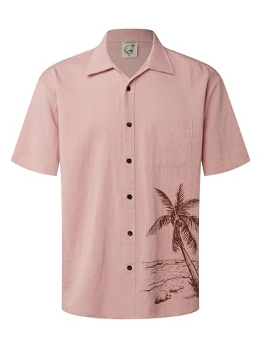 Hardaddy Men's Coconut Print Hawaiian Shirt: $19.98 Hardaddy Men's Coconut Print Hawaiian Shirt: $19.98