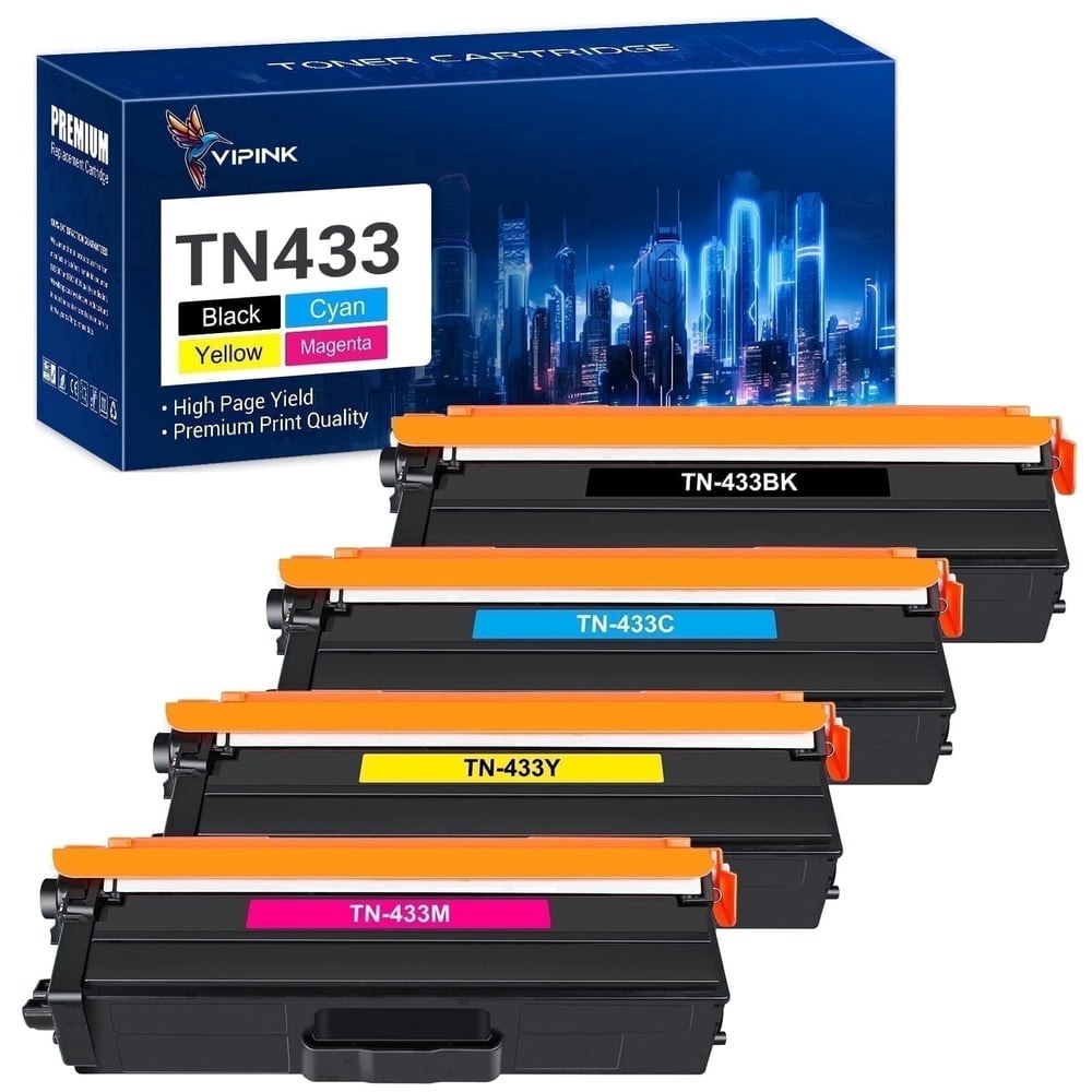 TN433 Toner Cartridge 4-Pack: $33.35 TN433 Toner Cartridge 4-Pack: $33.35