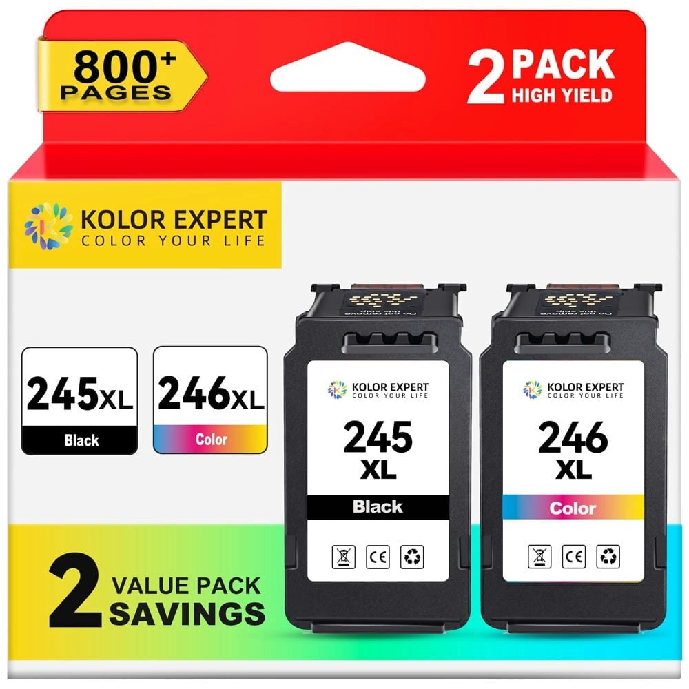 245XL and 246 Ink Cartridge Combo Pack for Canon PIXMA Printers: $26.58 245XL and 246 Ink Cartridge Combo Pack for Canon PIXMA Printers: $26.58