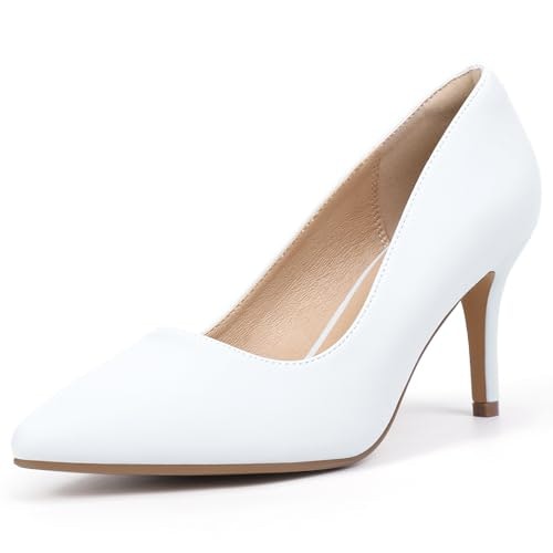 Idifu Women's Closed Toe High Heel Pumps: $31.98