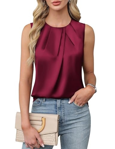 Blooming Jelly Women's Sleeveless Business Casual Tank Top: $13.99 Blooming Jelly Women's Sleeveless Business Casual Tank Top: $13.99