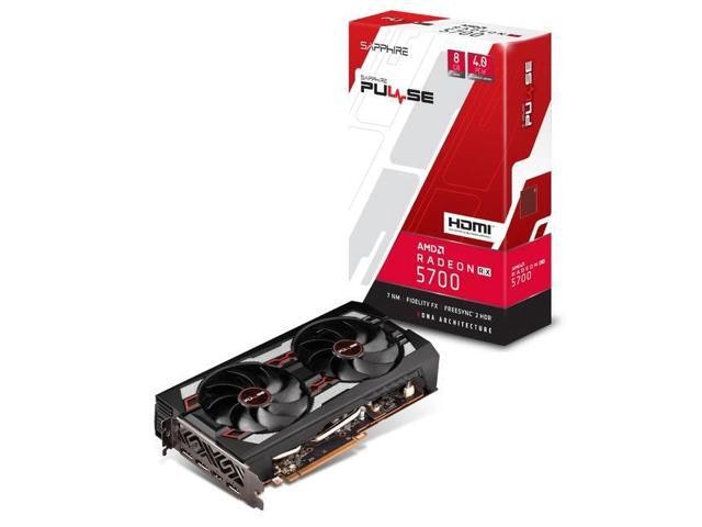 Sapphire Pulse AMD Radeon RX 5700 8GB GDDR6 Video Card: $645 Sapphire Pulse AMD Radeon RX 5700 8GB GDDR6 Video Card: $645