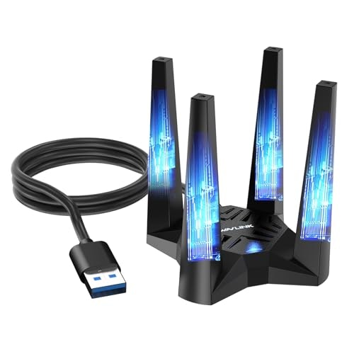 Wavlink AX5400 USB Tri-Band WiFi 6E Desktop Adapter: $42.49 Wavlink AX5400 USB Tri-Band WiFi 6E Desktop Adapter: $42.49
