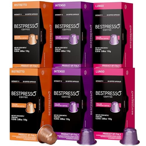 Bestpresso Nespresso Original Compatible Aluminum Coffee Pods 120-Pack: $31.99 Bestpresso Nespresso Original Compatible Aluminum Coffee Pods 120-Pack: $31.99