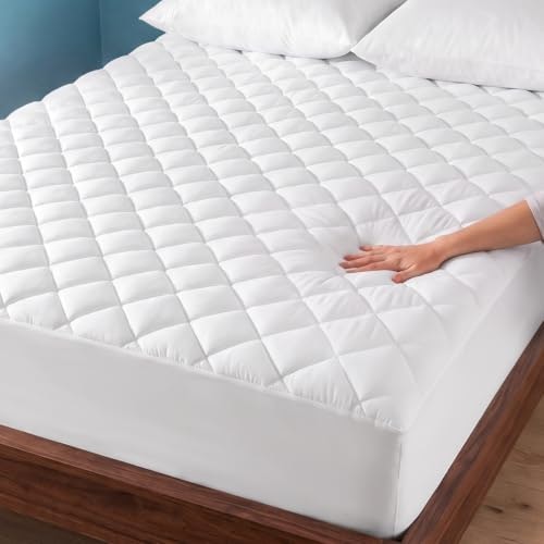 Bare Home Quilted Fitted Mattress Pad: $29.68