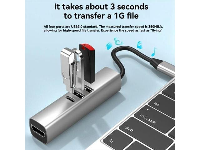 7-in-1 USB C Hub with 4K HDMI, SD/TF Card Reader, and 100W PD Charging: $20.79 7-in-1 USB C Hub with 4K HDMI, SD/TF Card Reader, and 100W PD Charging: $20.79