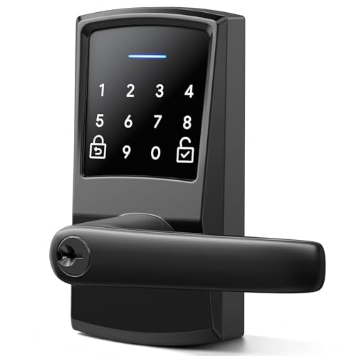Keypad Door Lock with Handle: $46.99 Keypad Door Lock with Handle: $46.99