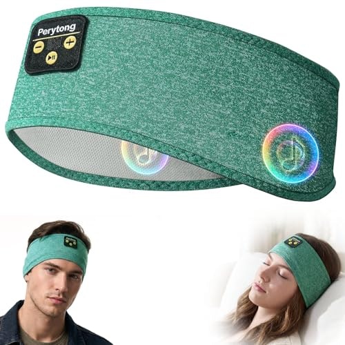 Perytong Bluetooth Wireless Sleep Headphones Headband: $13.59 Perytong Bluetooth Wireless Sleep Headphones Headband: $13.59