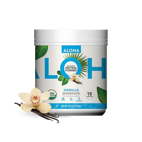 Aloha Organic Plant Based Vanilla Protein Powder 19.6oz: $23.99 Aloha Organic Plant Based Vanilla Protein Powder 19.6oz: $23.99