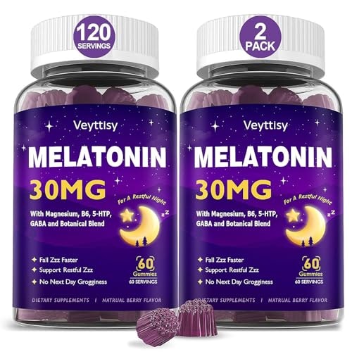 Veyttisy 30mg Melatonin Gummies: $31.43