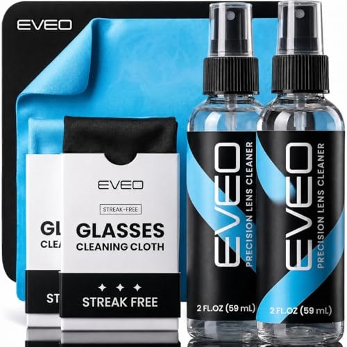 Eveo Lens and Screen Cleaner Spray Kit 2-Pack: $6.77 Eveo Lens and Screen Cleaner Spray Kit 2-Pack: $6.77