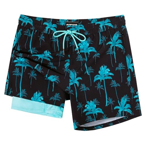 Surf Cuz Men's 5-inch Compression Liner Swim Trunks: $27.71 Surf Cuz Men's 5-inch Compression Liner Swim Trunks: $27.71