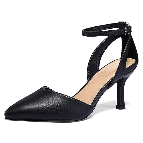 Mysoft Women's Closed Toe Kitten Heel Dress Pumps: $33.99 Mysoft Women's Closed Toe Kitten Heel Dress Pumps: $33.99