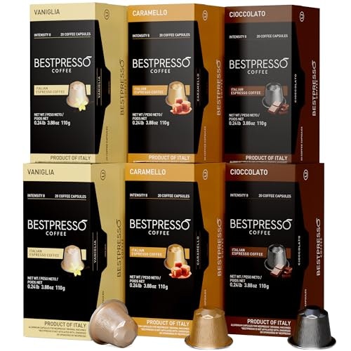 Bestpresso 120-Count Aluminum Espresso Pod Variety Pack: $31.99 Bestpresso 120-Count Aluminum Espresso Pod Variety Pack: $31.99