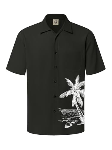 Hardaddy Men's Coconut Print Hawaiian Shirt: $19.99 Hardaddy Men's Coconut Print Hawaiian Shirt: $19.99