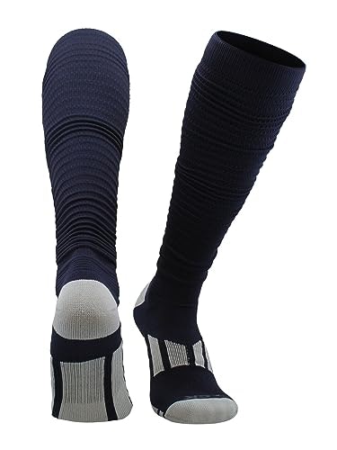 TCK Navy Football Scrunch Socks: $16.14