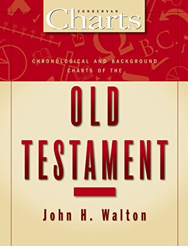 Chronological and Background Charts of the Old Testament: $9.98